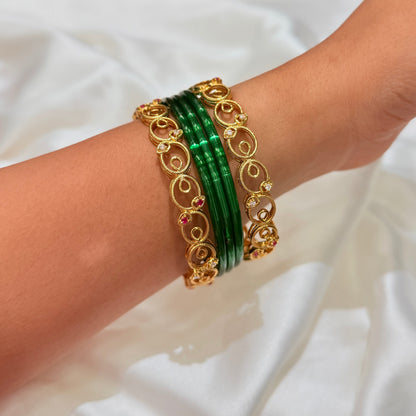 Vamika Golden Bangle