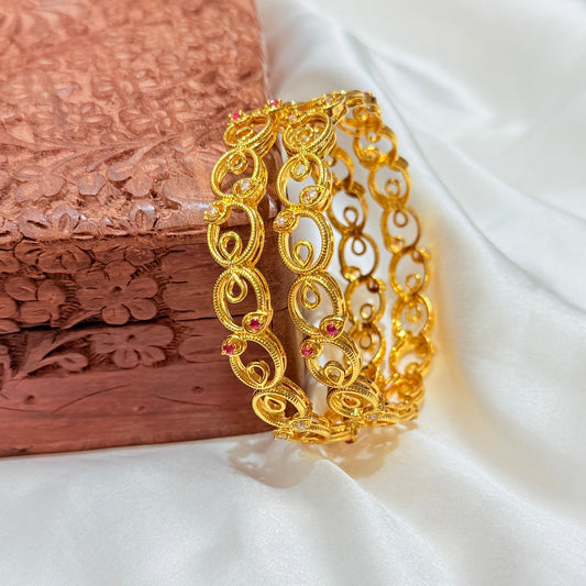 Vamika Golden Bangle