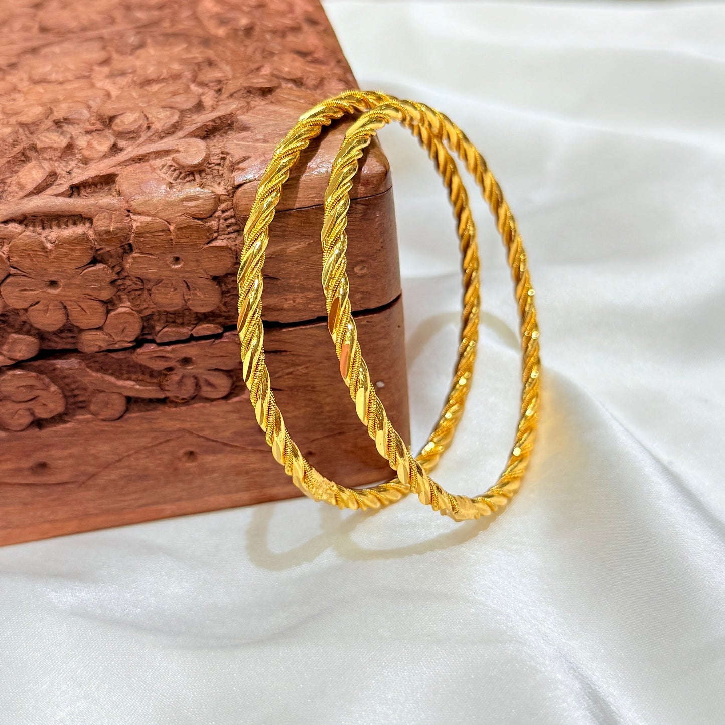 Tia Golden Bangle