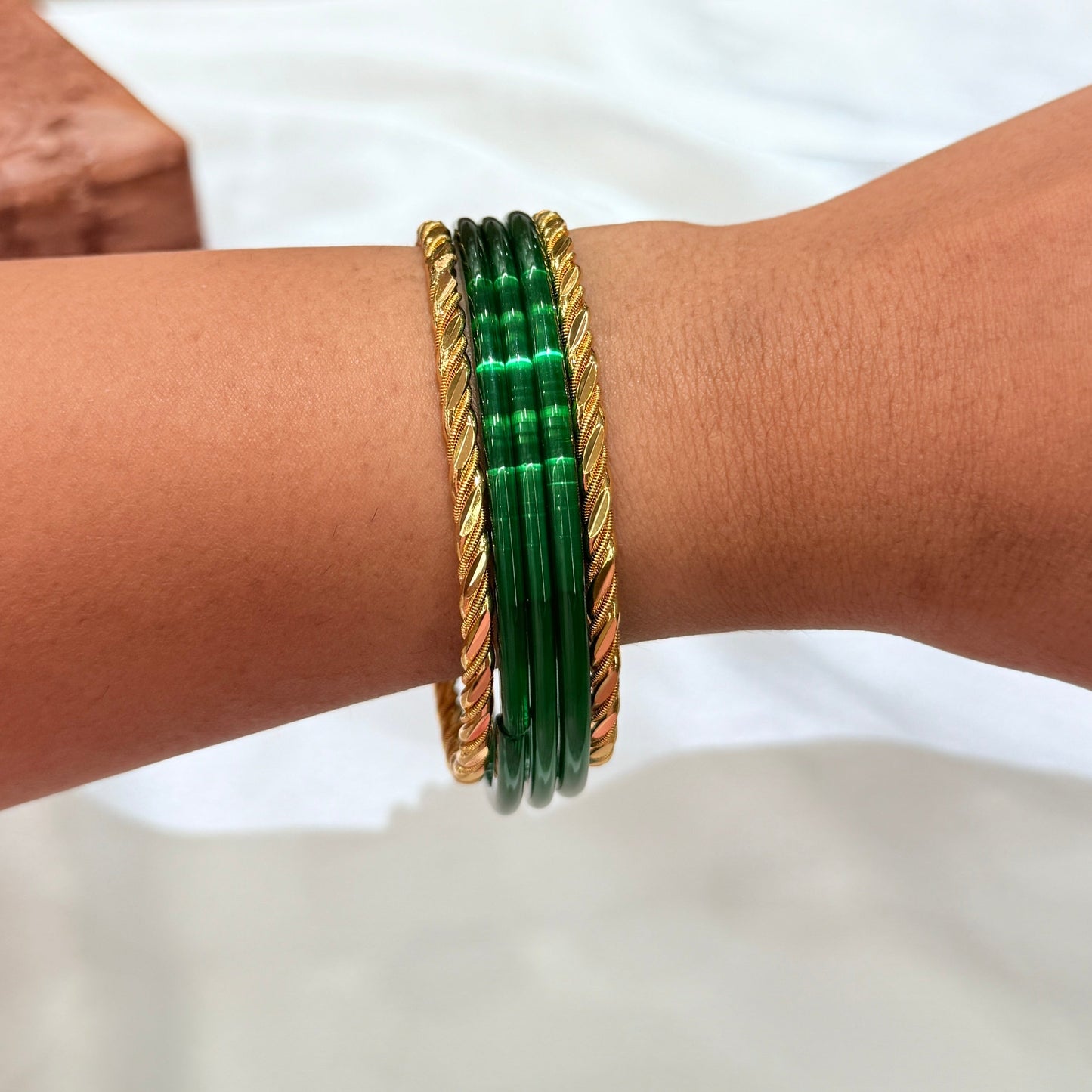 Tia Golden Bangle