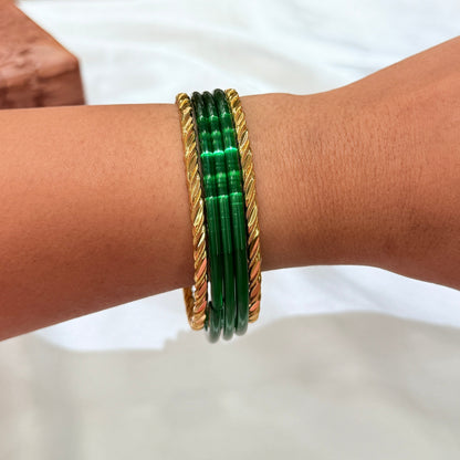 Tia Golden Bangle