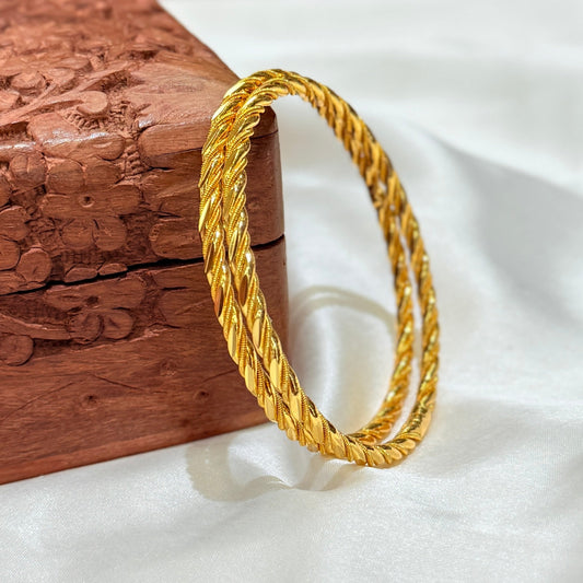 Tia Golden Bangle