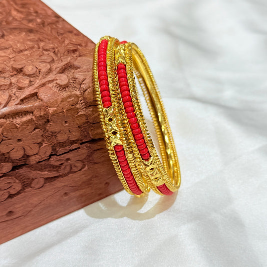 Anusha Golden Bangle