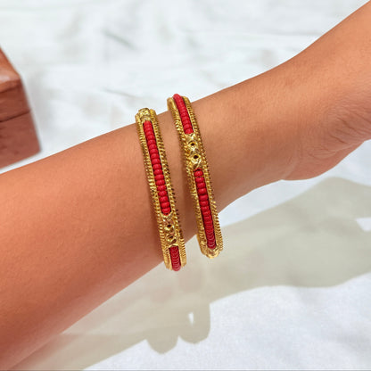 Anusha Golden Bangle
