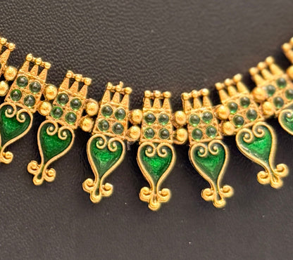 Green Palakka Necklace