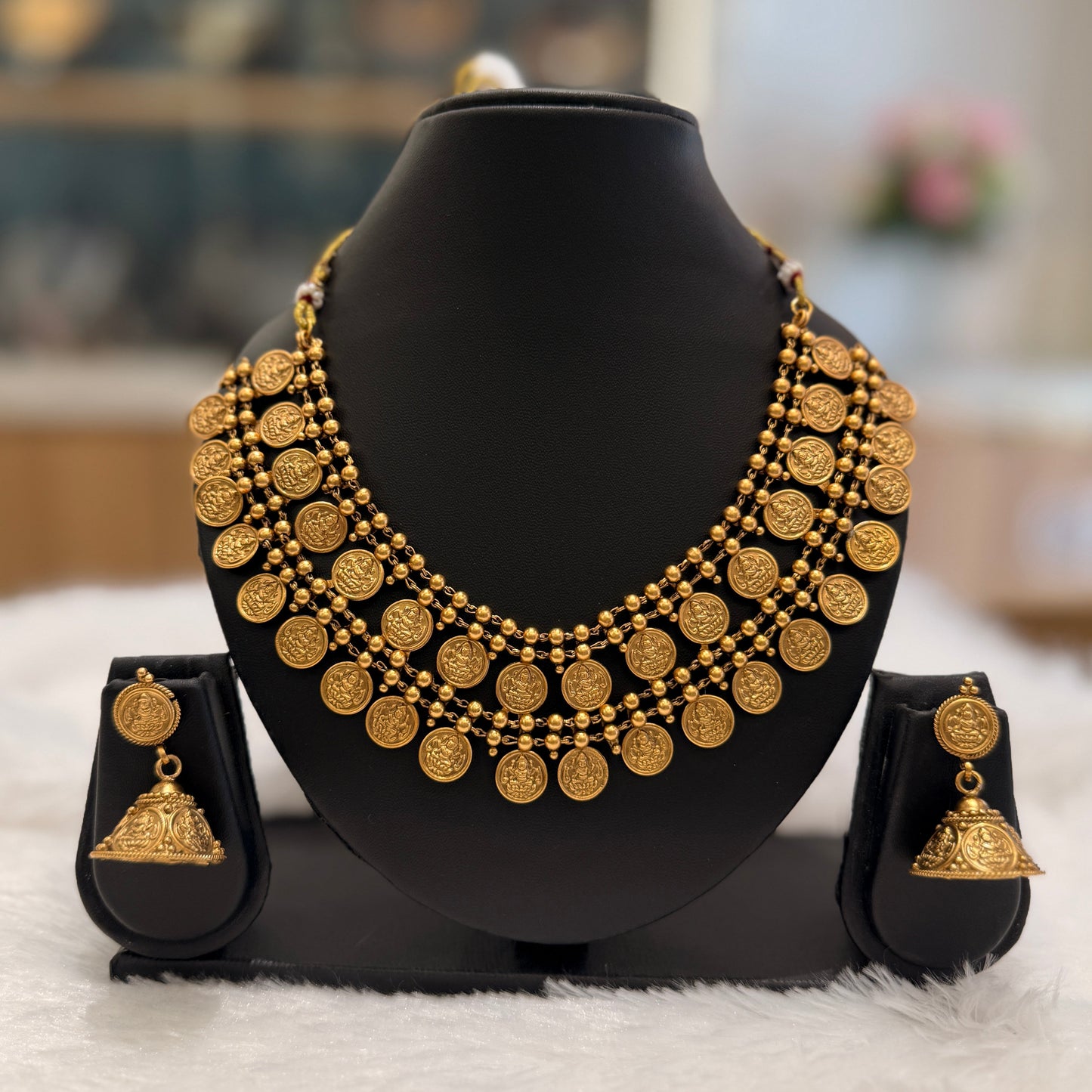 Lakshmi Coin Necklace