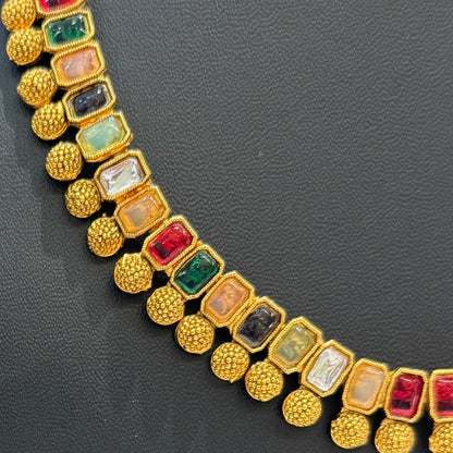 Antique Multicolor Necklace