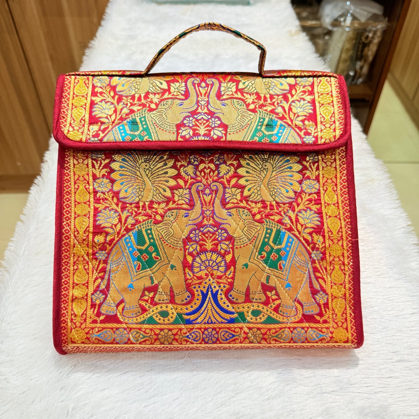Kavya Jewellery Organiser - Dark Red