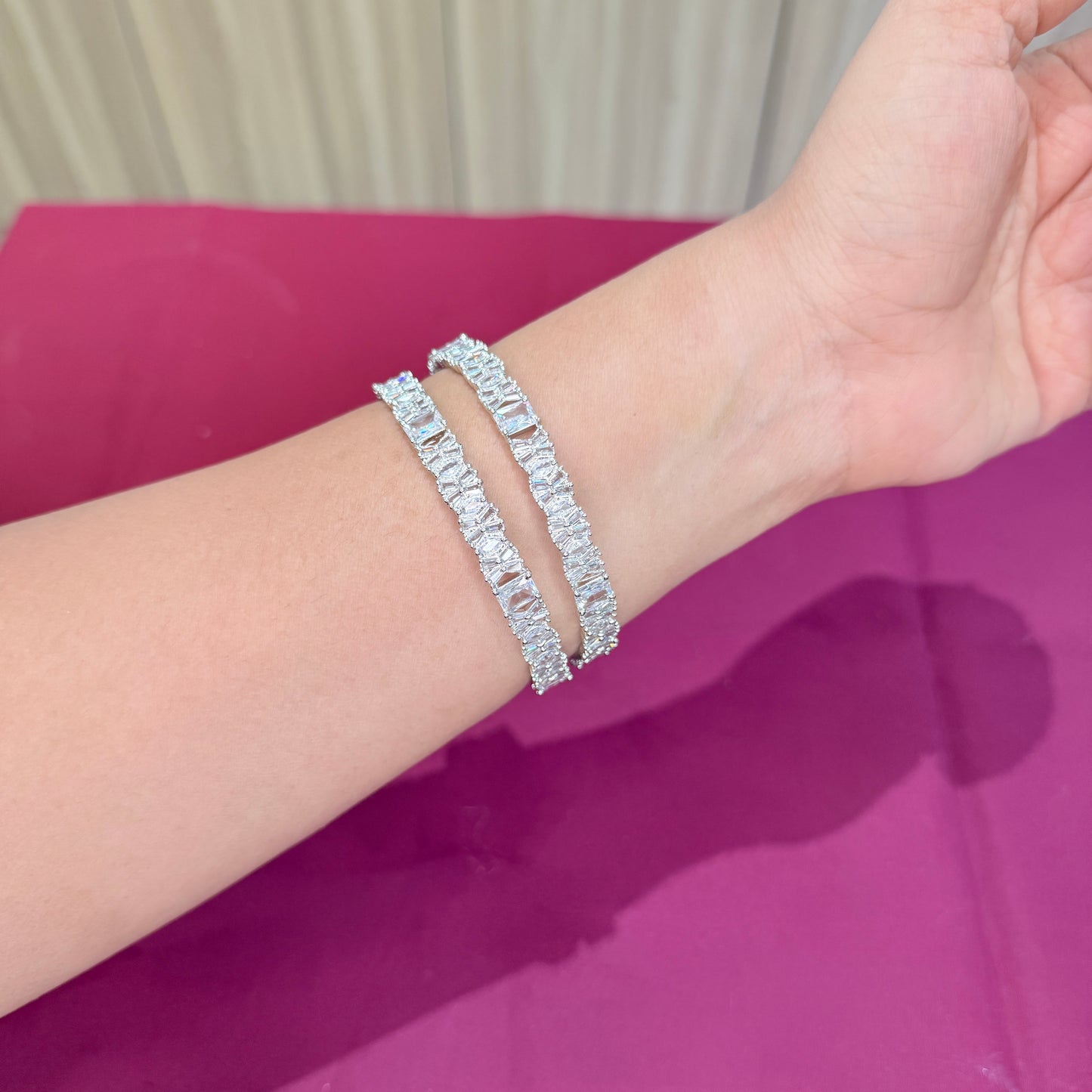 Crystal Fall AD Bangle