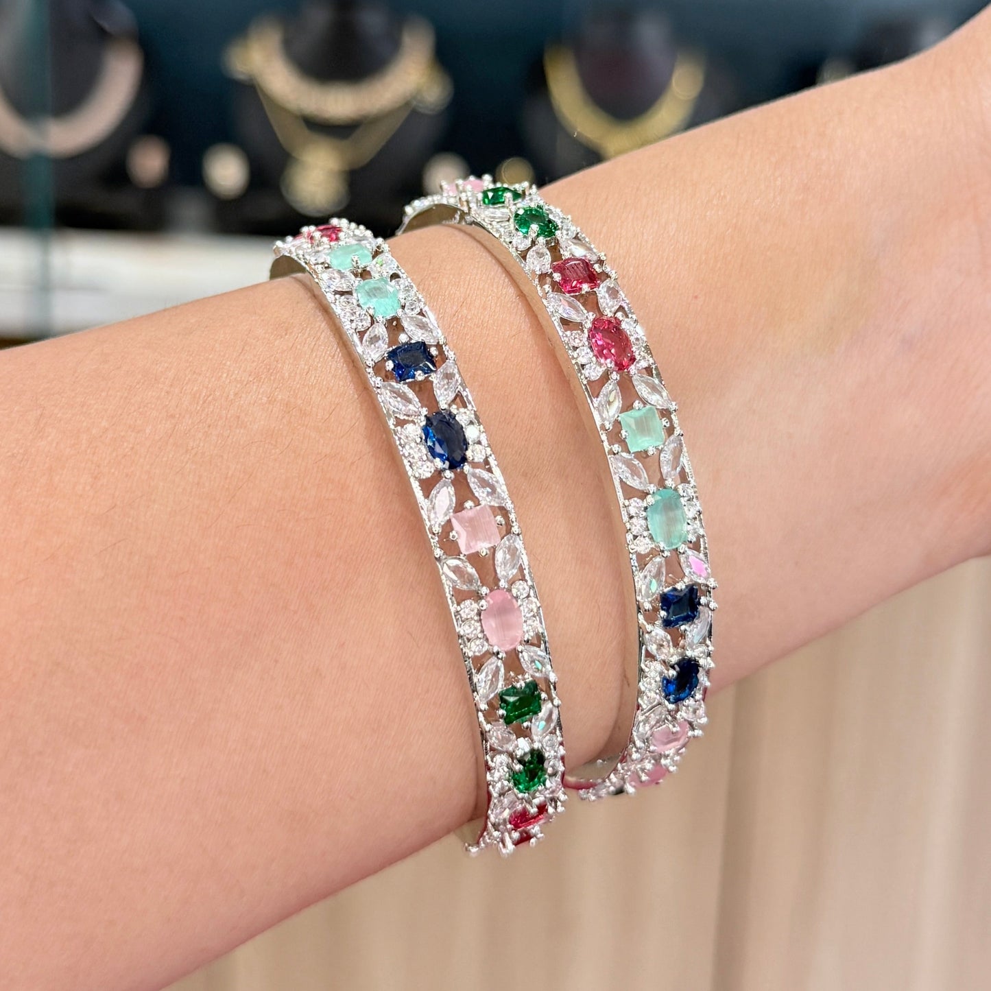 AD Multicolour Bangle