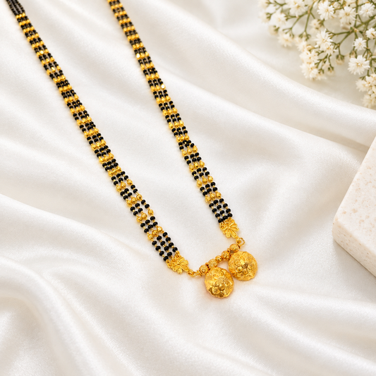 Nandini Long Mangalsutra with pendant - 36 inch