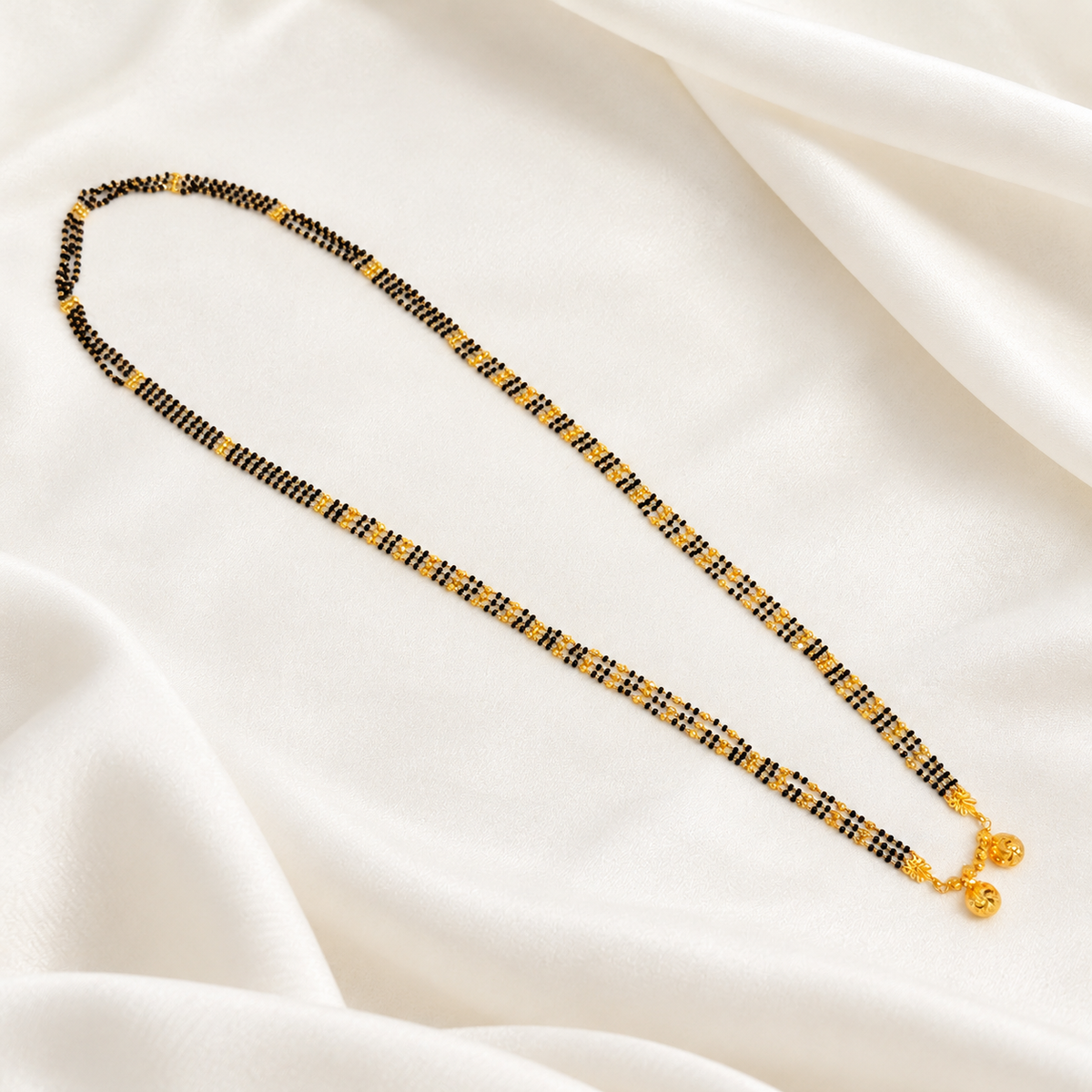 Malvika Long Mangalsutra with pendant- 36 Inch
