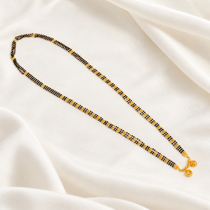Malvika Long Mangalsutra with pendant- 36 Inch