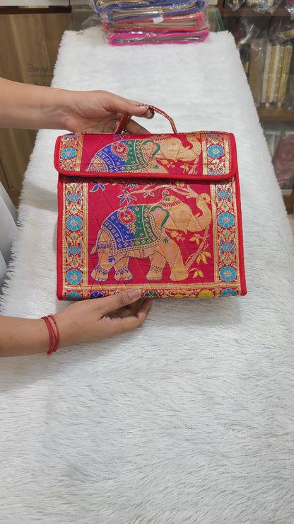 Rajvi Jewellery Organiser- Red