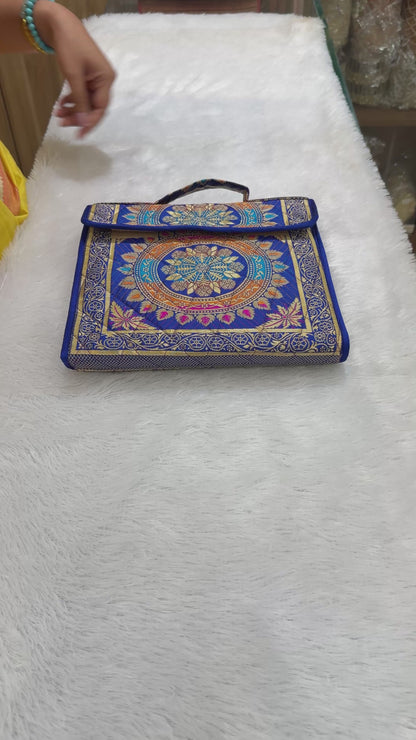 Divya Jewelry Orgainser - Blue