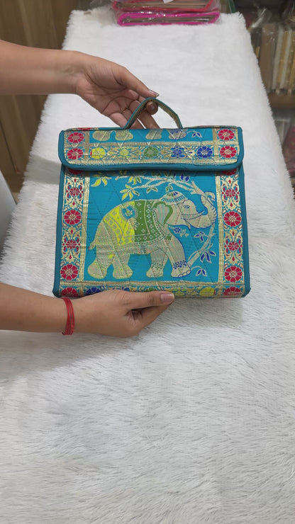 Vinita Jewellery Organiser - Turquoise