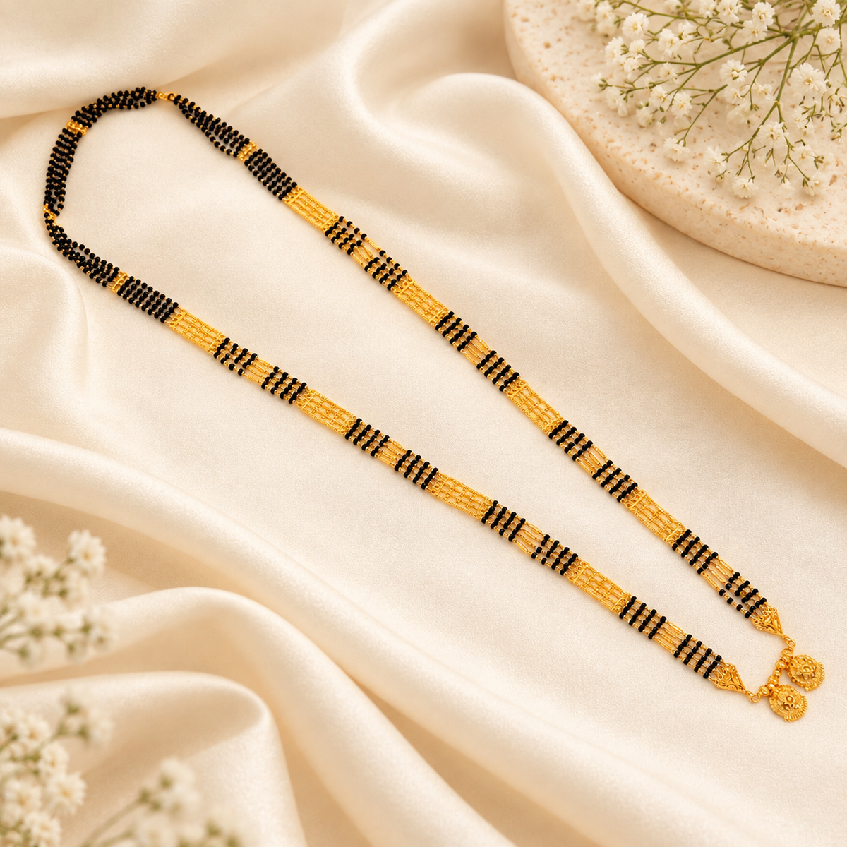 Sneha Mangalsutra with pendant - 35 Inch