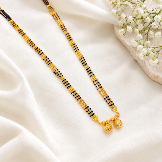 Trisha Long Mangalsutra with pendant - 36 inch