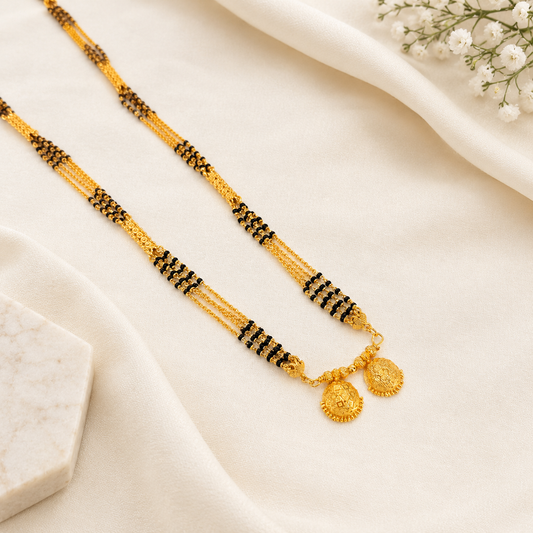 Vandana Long Mangalsutra - 34 inch